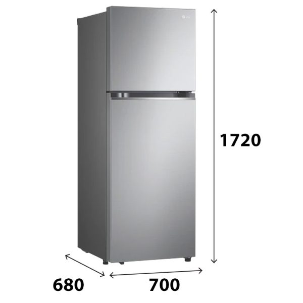 430L Top Mount Stainless Steel Fridge - Image 3