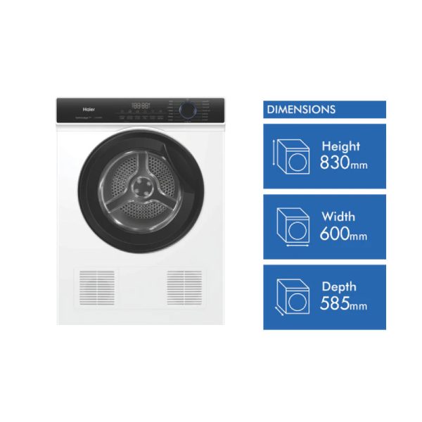 Clothes Dryer 6.5KG Vented Sensor - Image 2